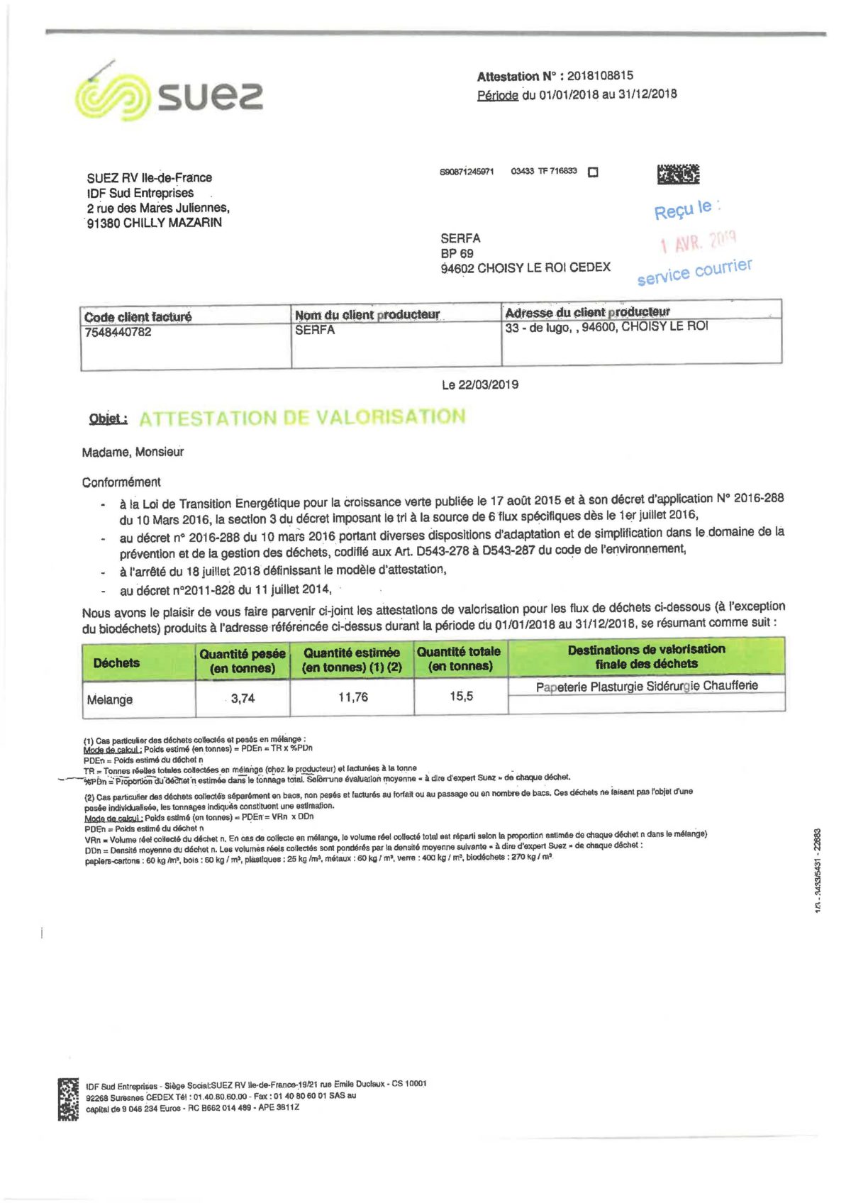 attestation