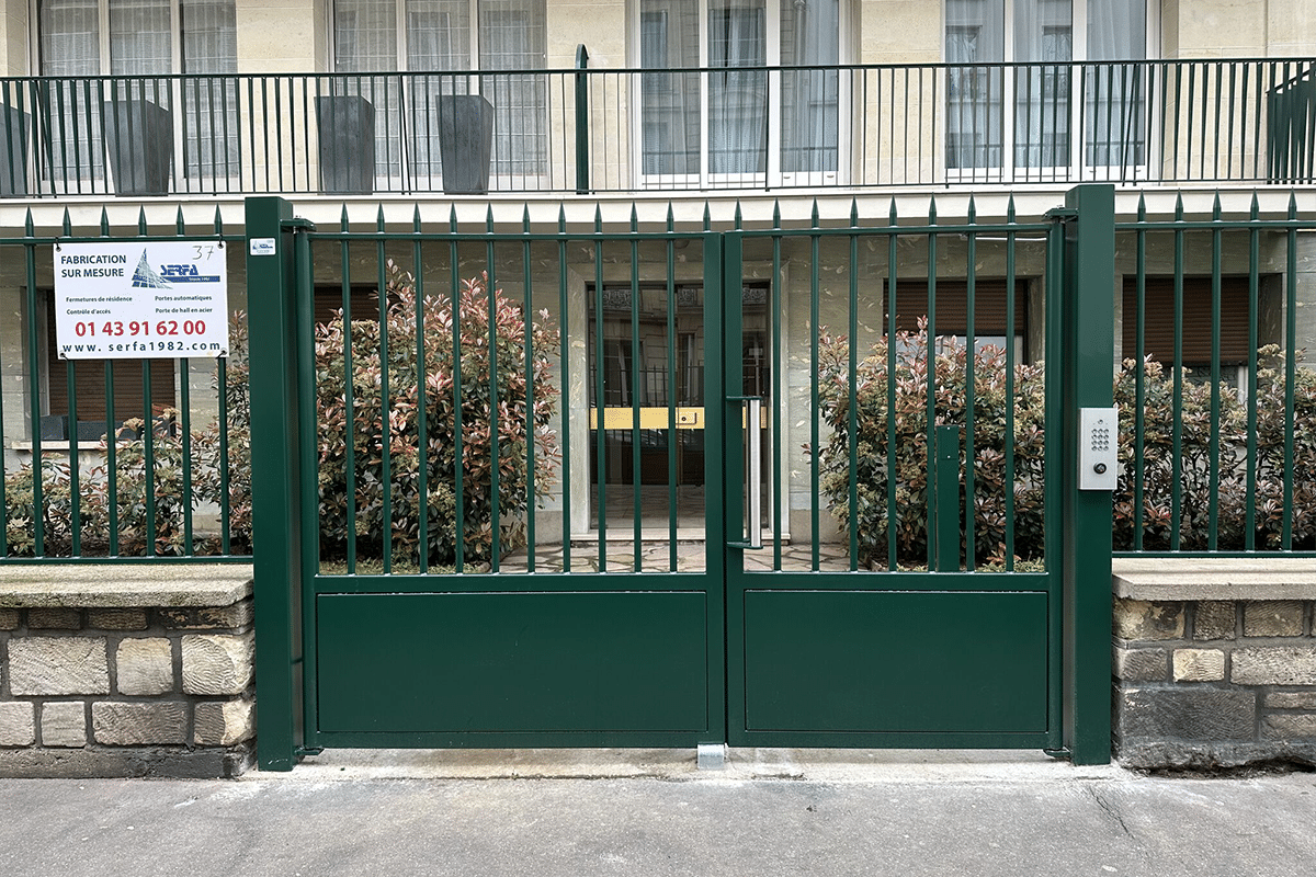 SERFA-Remplacement-de-fermeture-de-résidence-à-Neuilly-sur-Seine | SERFA 1982